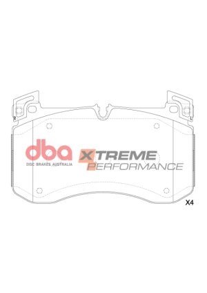 Mercedes-Benz G63 AMG Brake Pads - Front - DBA - XP Performance - `18-`19