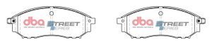 Infiniti G37 Brake Pads - Front - DBA - Street Series - `09-`13 Infiniti G37 Brake Pads - Front - DBA - Street Series - `09-`13