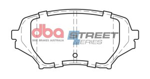 Mazda MX-5 Miata Brake Pads - Front - DBA - Street Series - `06-`15 Mazda MX-5 Miata Brake Pads - Front - DBA - Street Series - `06-`15