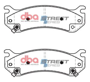 Cadillac Escalade Brake Pads - Front - DBA - Street Series - `02-`06