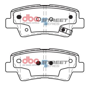 Chrysler 200 Brake Pads - Front - DBA - Street Series - `13-`14