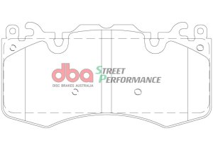 Land Rover Defender Brake Pads - Front - DBA - SP Performance - `20-`22 Land Rover Defender Brake Pads - Front - DBA - SP Performance - `20-`22