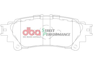 Lexus GS200t Brake Pads - Rear - DBA - Street Performance - `16-`18 Lexus GS200t Brake Pads - Rear - DBA - Street Performance - `16-`18