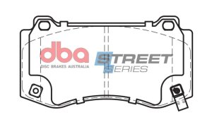 Chrysler 300 Brake Pads - Front - DBA - Street Series - `05-`23