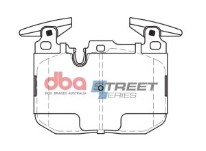 BMW 3 Series Brake Pads - DBA - Street Series - `11-`27