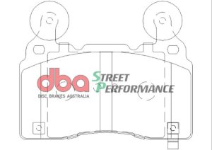 Tesla S Brake Pads - Front - DBA - Street Performance - `16-`21 Tesla S Brake Pads - Front - DBA - Street Performance - `16-`21