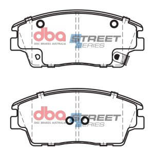 Hyundai Elantra Brake Pads - Front - DBA - Street Series - `17-`20