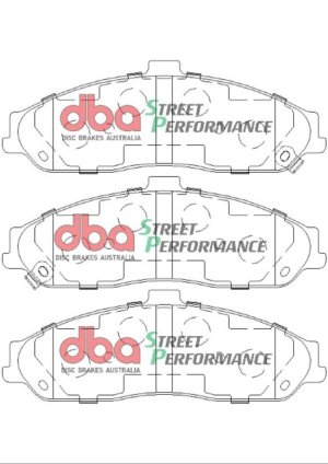 Chevrolet Corvette Brake Pads - Front - DBA - SP500 - `97-`06