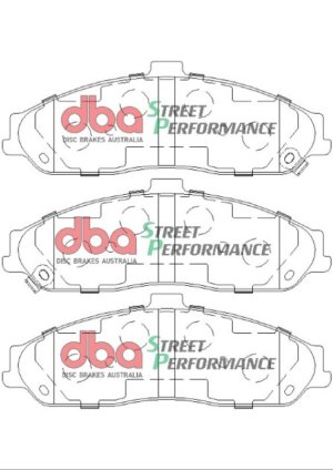 Chevrolet Corvette Brake Pads - Front - DBA - SP500 - `97-`06