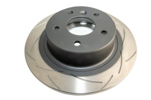 Land Rover Range Rover Brake Rotor (1) - Rear - DBA - T2 Slotted (4x4 Survival Series) - `95-`02