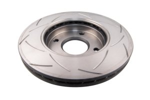 Ford Focus Brake Rotor (1) - Front - DBA - Street Series T2 Slotted - `00-`04