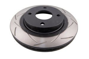 Ford Focus Brake Rotor (1) - Front - DBA - Street Series T2 Slotted - `00-`04