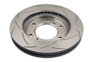 Mitsubishi Challenger Brake Rotor (1) - Front - DBA - T2 Slotted - `09-`14