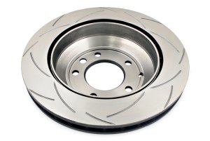 Audi Q7 Brake Rotor (1) - Rear - DBA - T2 Street Slotted Series - `07-`18