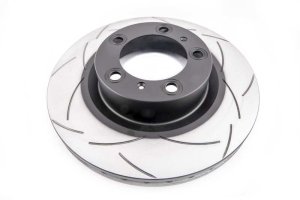 Porsche 911 Brake Rotor (1) - Front - DBA - Street Series T2 Slotted - `09-`16 Porsche 911 Brake Rotor (1) - Front - DBA - Street Series T2 Slotted - `09-`16