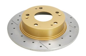 Acura TSX Brake Rotor (1) - Rear - DBA - Street Series XGold - Gold - `04-`08 Acura TSX Brake Rotor (1) - Rear - DBA - Street Series XGold - Gold - `04-`08