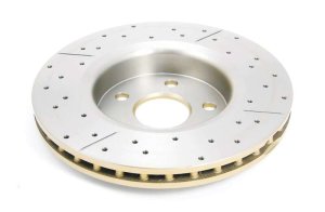 Jeep Commander Brake Rotor (1) - Front - DBA - Street Series XGold - Gold - `06-`10 Jeep Commander Brake Rotor (1) - Front - DBA - Street Series XGold - Gold - `06-`10