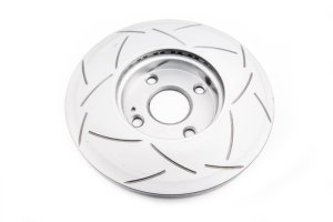 Mazda 2 Brake Rotor (1) - Front - DBA - Street Series T2 Slotted - `11-`14 Mazda 2 Brake Rotor (1) - Front - DBA - Street Series T2 Slotted - `11-`14