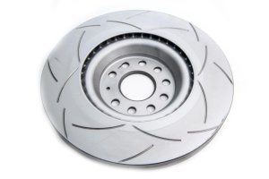 Volkswagen Golf R Brake Rotor (1) - Front - DBA - T2 Slotted Street Series - `15-`19