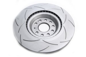 Volkswagen Golf R Brake Rotor (1) - Front - DBA - T2 Slotted Street Series - `15-`19
