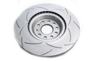 Volkswagen Golf R Brake Rotor (1) - Front - DBA - T2 Slotted Street Series - `15-`19