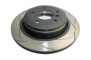BMW 5 Series Brake Rotor (1) - Rear - DBA - Street Series Slotted - `04-`07