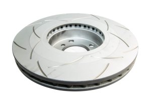 BMW X5 Brake Rotor (1) - Front - DBA - Street Series Slotted - `07-`10