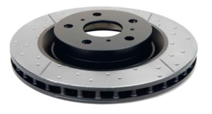 Mercedes-Benz C300 Brake Rotors (1) - Front - DBA - Street Series OEX, Drilled & Slotted - 2015