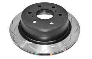 Cadillac Escalade Brake Rotor (1) - Rear - DBA - 4000 Series T3 Slotted - `07-`14