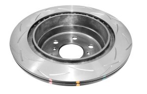 Cadillac Escalade Brake Rotor (1) - Rear - DBA - 4000 Series T3 Slotted - `07-`14