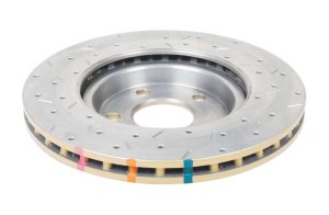 Chevrolet Cobalt Brake Rotor (1) - Front - DBA - 4000 Series XS Gold - Gold - `05-`12