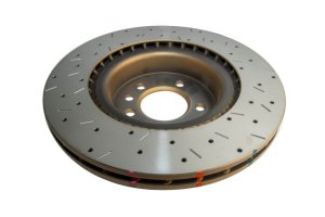 Land Rover Range Rover Brake Rotor (1) - Front - DBA - 4000 Series Drilled & Slotted - `06-`17