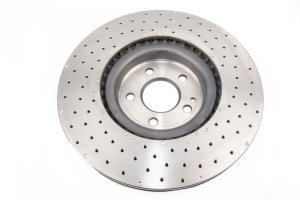 Mercedes-Benz CLA45 AMG Brake Rotor (1) - Front - DBA - 4000 Series XS Gold - Gold - `14-`20 Mercedes-Benz CLA45 AMG Brake Rotor (1) - Front - DBA - 4000 Series XS Gold - Gold - `14-`20