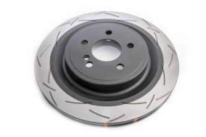 Mercedes-Benz CLA35 AMG Brake Rotor (1) - Rear - DBA - 4000 Series T3 Slotted - `20-`21