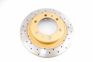 Toyota Tacoma Brake Rotor (1) - Front - DBA - 4000 Series Drilled/Slotted - `05-`09 Toyota Tacoma Brake Rotor (1) - Front - DBA - 4000 Series Drilled/Slotted - `05-`09