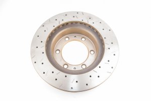 Toyota Tacoma Brake Rotor (1) - Front - DBA - 4000 Series Drilled/Slotted - `05-`09 Toyota Tacoma Brake Rotor (1) - Front - DBA - 4000 Series Drilled/Slotted - `05-`09