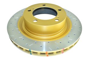 Toyota Sequoia Brake Rotor (1) - Front - DBA - 4000 Series XS Gold - Gold - `08-`10 Toyota Sequoia Brake Rotor (1) - Front - DBA - 4000 Series XS Gold - Gold - `08-`10