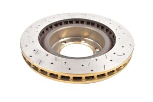 Toyota 4Runner Brake Rotor (1) - Front - DBA - 4000 Series XS Gold - Gold - 2012