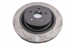 Lexus IS F Brake Rotor (1) - Front - DBA - 4000 Series Slotted T3 - `07-`09