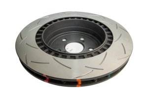 Lexus IS F Brake Rotor (1) - Rear - DBA - 4000 Series Slotted - `07-`09