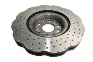 Volkswagen Golf R Brake Rotor (1) - Front - DBA - 4000 Series XD Drilled - `12-`13 Volkswagen Golf R Brake Rotor (1) - Front - DBA - 4000 Series XD Drilled - `12-`13