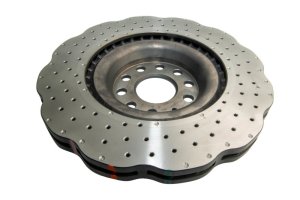Volkswagen Golf R Brake Rotor (1) - Front - DBA - 4000 Series XD Drilled - `12-`13 Volkswagen Golf R Brake Rotor (1) - Front - DBA - 4000 Series XD Drilled - `12-`13
