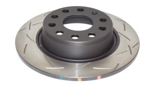 Volkswagen GTI Brake Rotor (1) - Rear - DBA - 4000 Series T3 Slotted - 2011 Volkswagen GTI Brake Rotor (1) - Rear - DBA - 4000 Series T3 Slotted - 2011