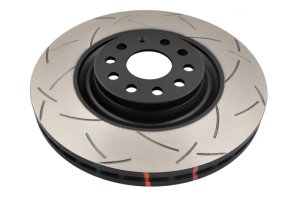 Volkswagen Golf R Brake Rotor (1) - Front - DBA - 4000 Series Slotted - `12-`27