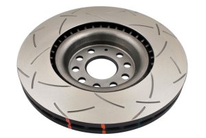 Volkswagen Golf R Brake Rotor (1) - Front - DBA - 4000 Series Slotted - `12-`27