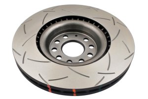 Volkswagen Golf R Brake Rotor (1) - Front - DBA - 4000 Series Slotted - `12-`27