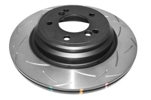BMW M3 Brake Rotor (1) - Rear - DBA - T3 4000 Series Slotted - `01-`07