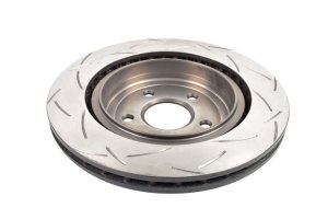 Chevrolet Corvette Brake Rotor (1) - Rear - DBA - 4000 Series T3 Slotted - `05-`12