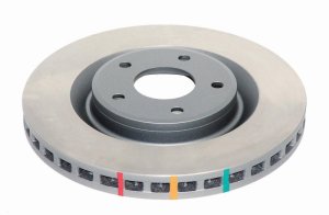 Cadillac XLR Brake Rotor (1) - Front - DBA - 4000 Series HD - `04-`09