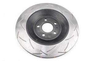Audi RS6 Brake Rotor (1) - Rear - DBA - 4000 Series T3 Slotted - `13-`17